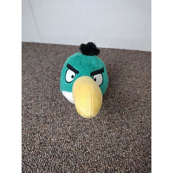Angry Birds Hal Toucan Green Bird Plush 6-7" NO Sound Box 2012 - Picture 4 of 8